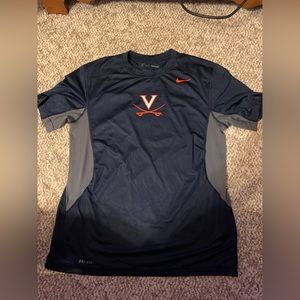 Team Issued University of Virginia (UVA) compression shirt